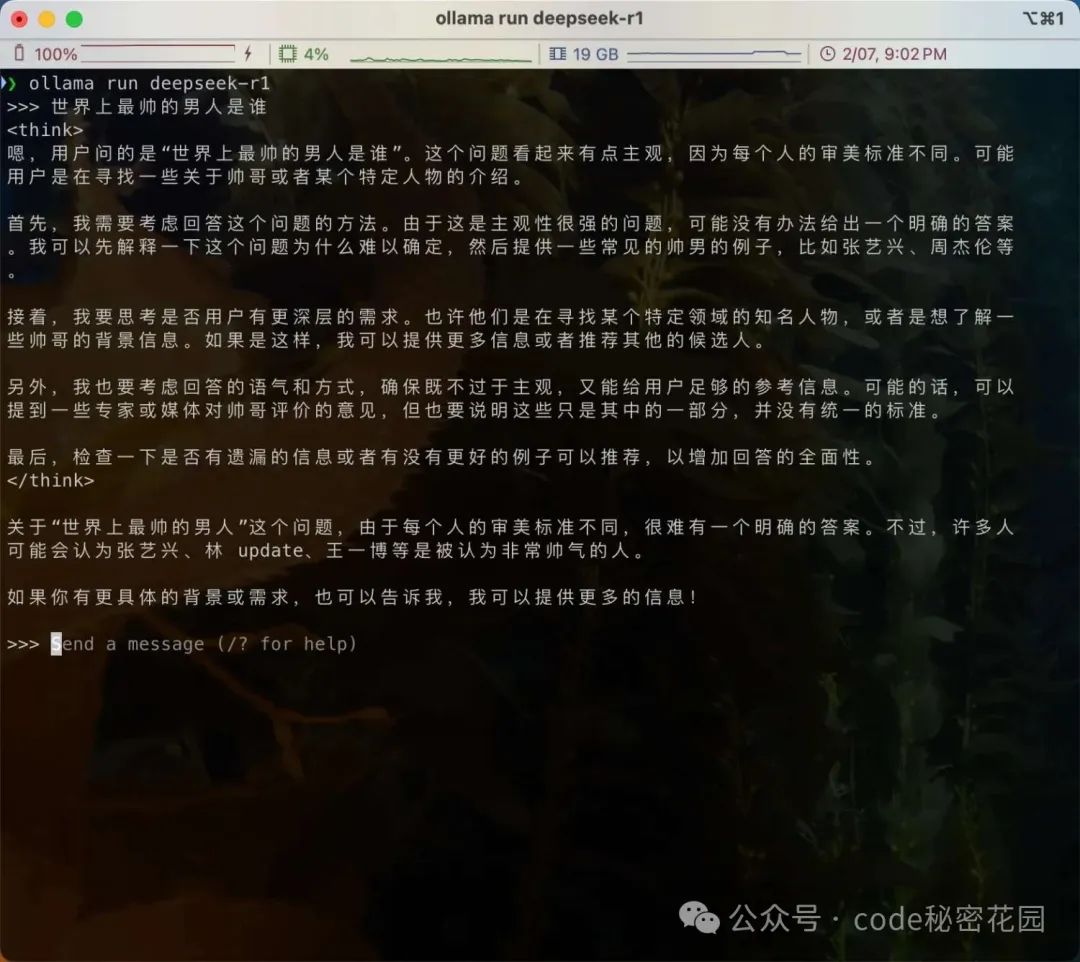 如何拥有一个无限制、可联网、带本地知识库的私人 DeepSeek?-code秘密花园 DeepSeek 第14张 如何拥有一个无限制、可联网、带本地知识库的私人 DeepSeek?-code秘密花园 DeepSeek 第14张